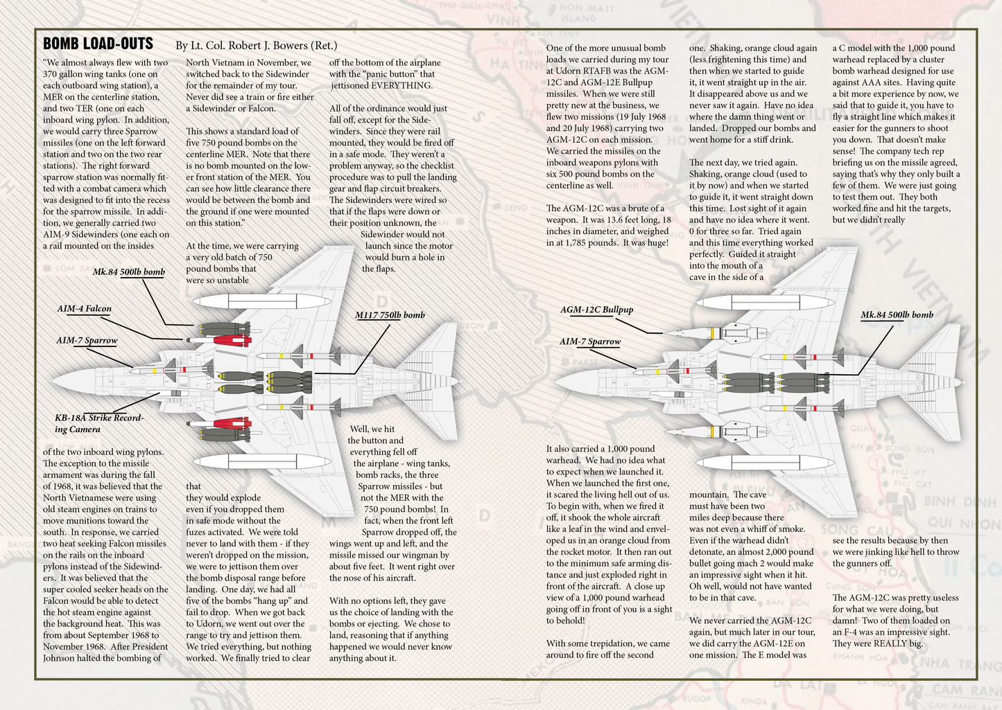 Inside the Armour D4801 1:48 '13th TFS McDonnell F-4D Phantom's Over Vietnam'