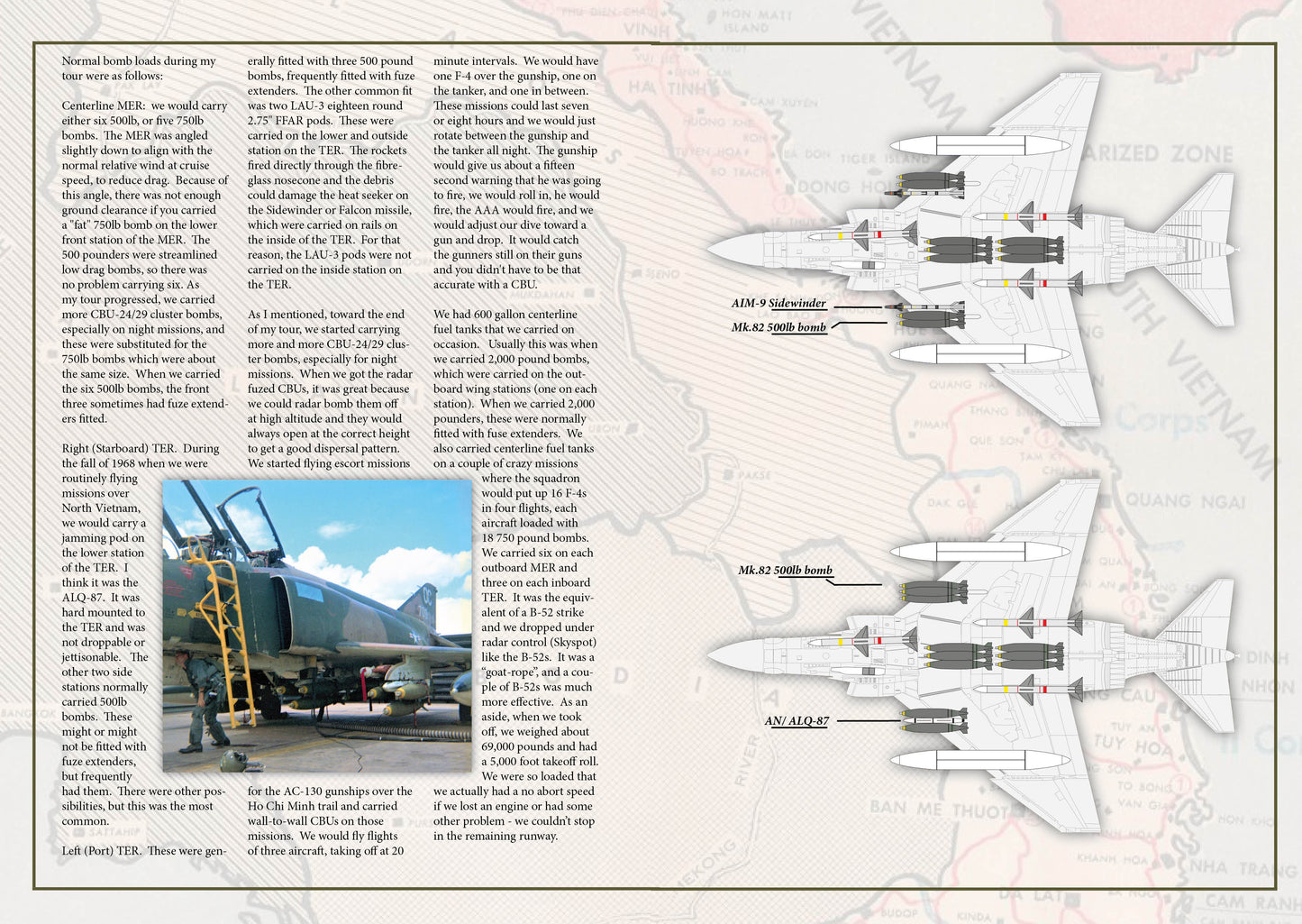 Inside the Armour D7201 1:72 '13th TFS McDonnell F-4D Phantom's Over Vietnam'