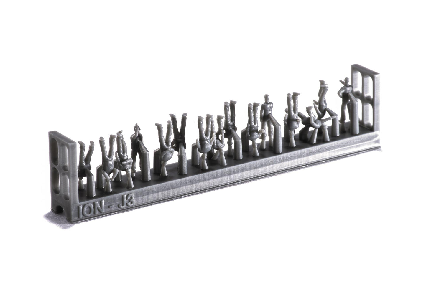 ION Model J200-002 1:200 Japanese Imperial Navy Carrier Personnel & Pilots (3D-Printed)