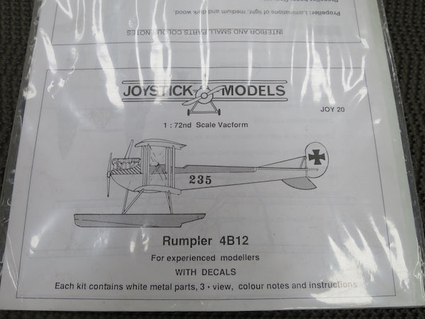 Joystick 20 1:72 Rumpler 4B12