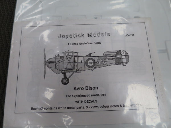 Joystick 22 1:72 Avro Bison II