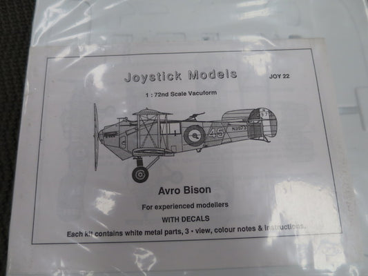 Joystick 22 1:72 Avro Bison II