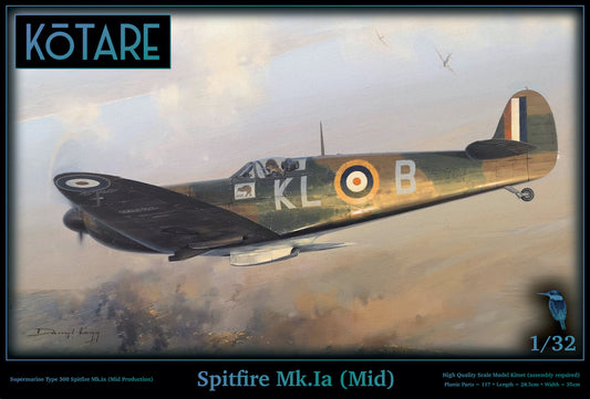 Kotare 32001 1:32 Supermarine Spitfire Mk.Ia (Mid)