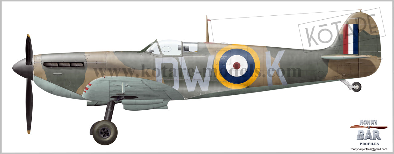 Kotare 32001 1:32 Supermarine Spitfire Mk.Ia (Mid)