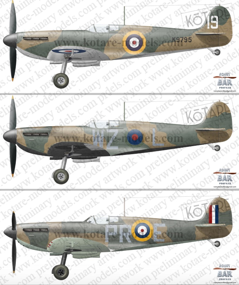 Kotare Models 32004 1:32 Supermarine Spitfire Mk.I (Early)