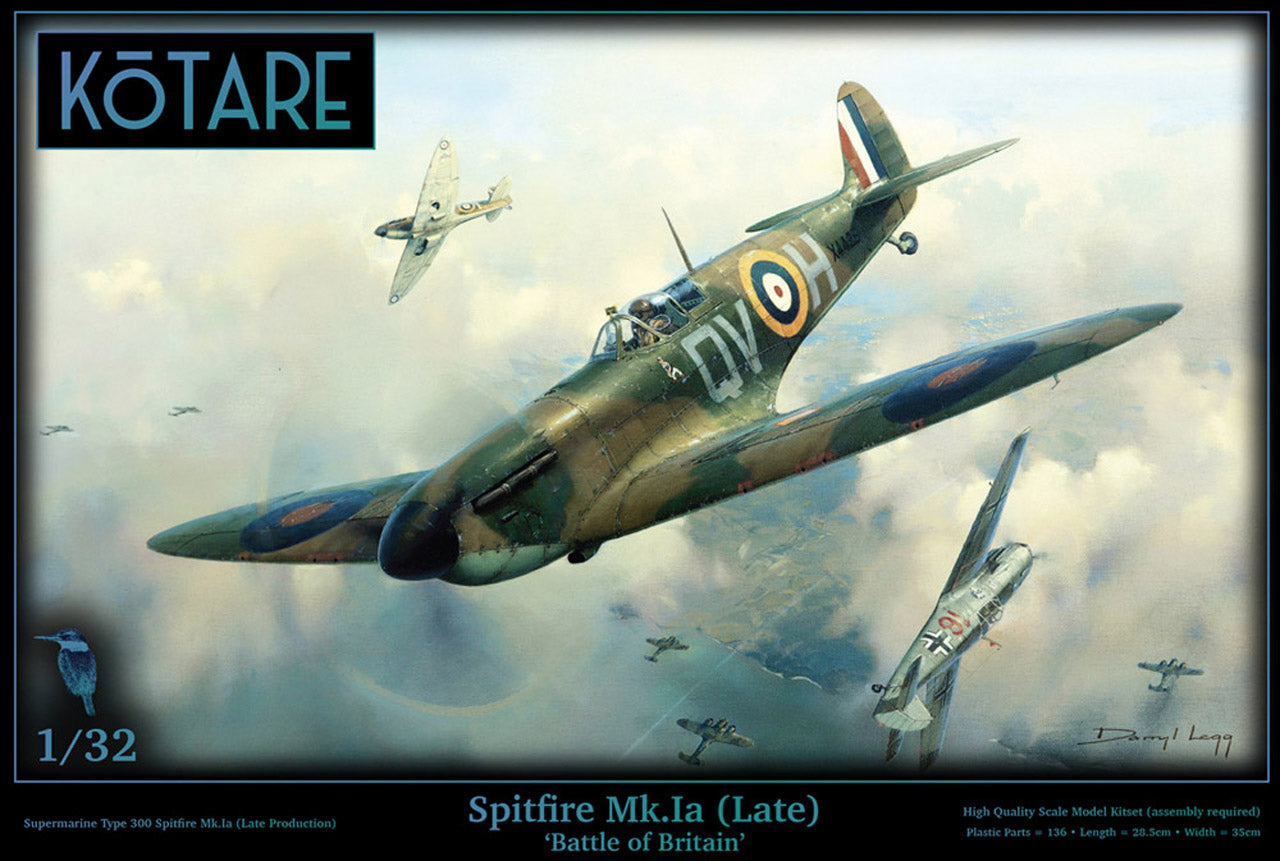 Kotare K32005 1:32 Supermarine Spitfire Mk.Ia 'Battle of Britain' Late production