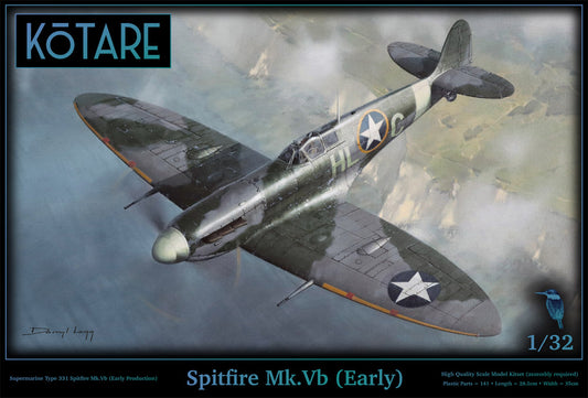 Kotare K32006 1:32 Supermarine Spitfire Mk.Vb (Early)