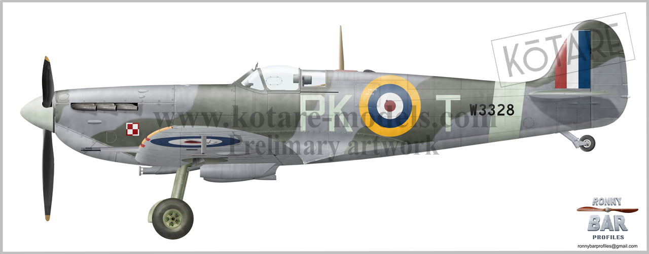 Kotare K32006 1:32 Supermarine Spitfire Mk.Vb (Early)