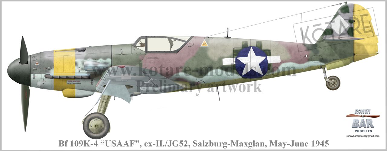 Kotare K32009NZ 1:32 Messerschmitt Bf-109K-4 - All new tooling