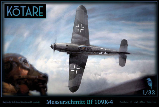 Kotare K32009NZ 1:32 Messerschmitt Bf-109K-4 - All new tooling