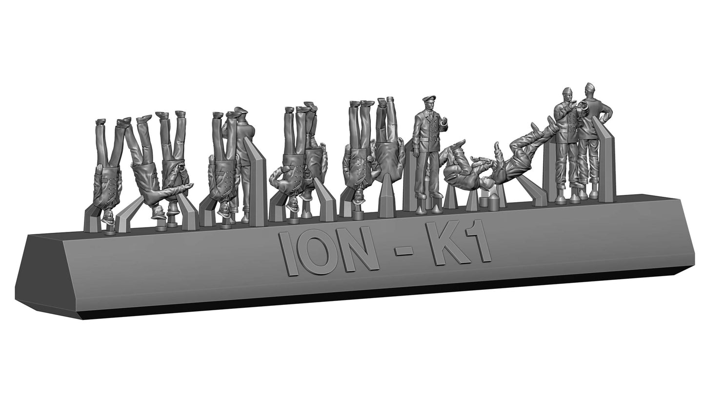 ION Model K350-002 1:350 Kriegsmarine on Duty