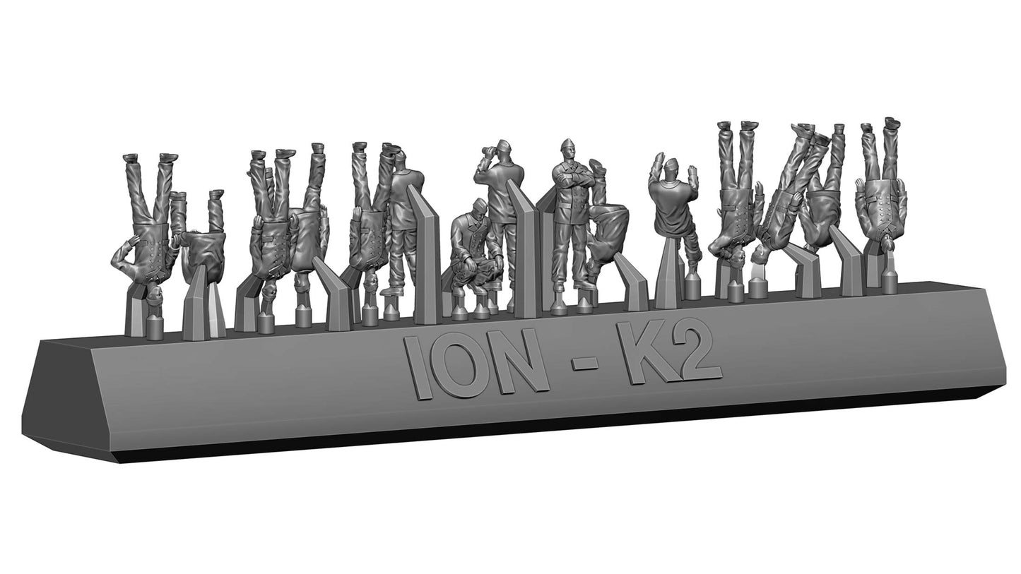 ION Model K350-002 1:350 Kriegsmarine on Duty
