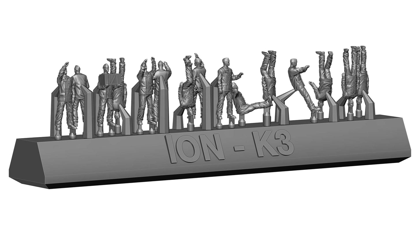 ION Model K350-002 1:350 Kriegsmarine on Duty
