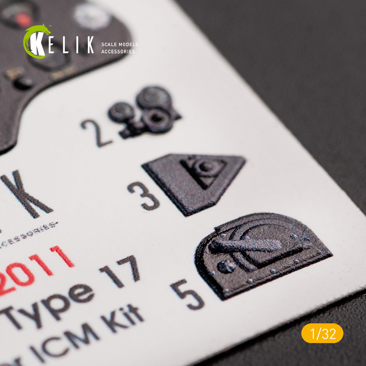 Kelik 3D Decals K32011 1:32 Polikarpov I-16 type 17 - Interior 3D-Decal