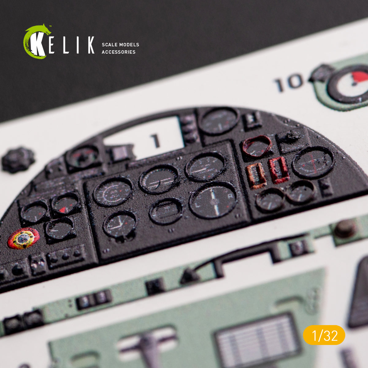 Kelik 3D Decals K32012 1:32 Hawker Hurricane Mk.IIB - Interior 3D-Decal