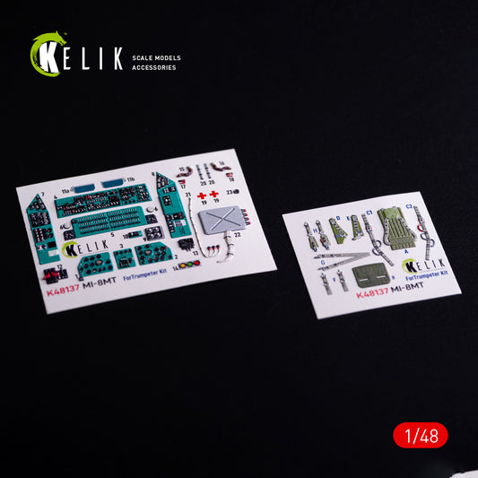 Kelik K48137 1:48 Mil Mi-8MT - interior 3D-decals