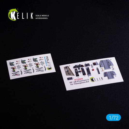 Kelik K72068 1:72 McDonnell RF-4B - interior 3D-decals