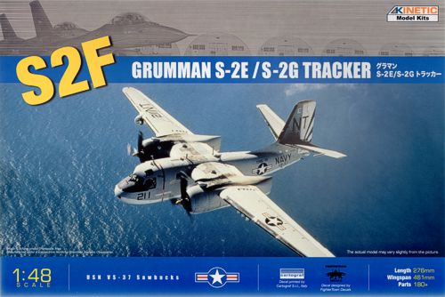 Kinetic K48024 1:48 Grumman S-2E / S2G Tracker