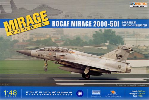 Kinetic K48037 1:48 Dassault Mirage 2000D-5i ROCAF