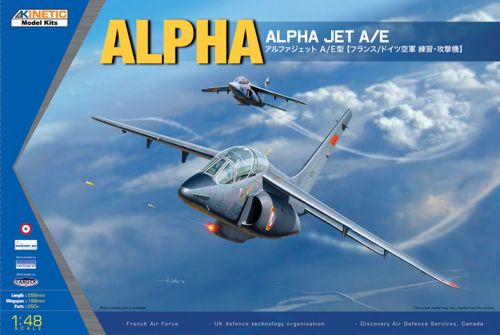 Kinetic K48043 1:48 Dassault-Dornier Alpha Jet A/E