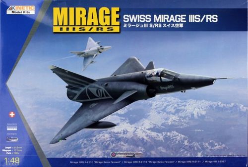 Kinetic K48058 1:48 Dassault Mirage IIIS/RS