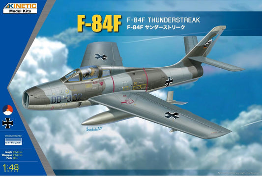 Kinetic K48068 1:48 Republic F-84F Thunderstreak