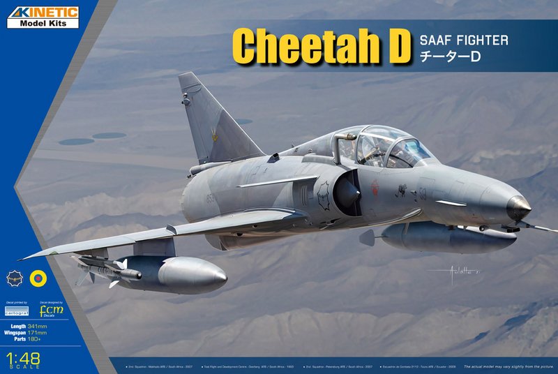 Kinetic K48081 1:48 Atlas Cheetah D SAAF