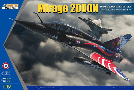 Kinetic K48124 1:48 Dassault Mirage 2000N La Fayette (US)