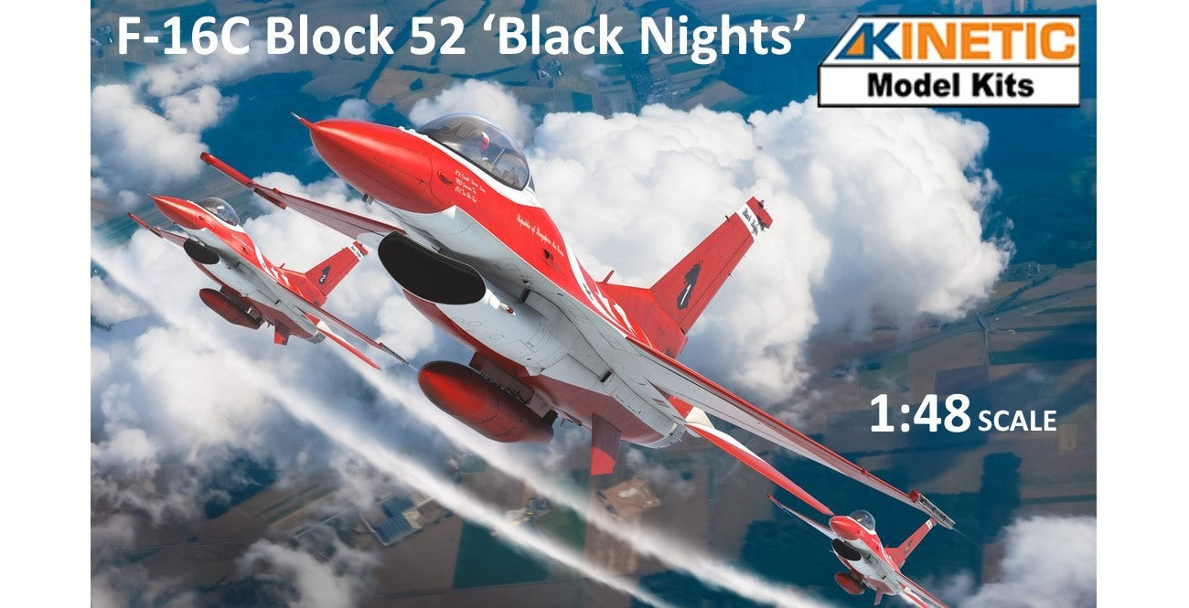 Kinetic Model Kits K48133 1:48 F-16C Block 52 Republic Singapore Air Force