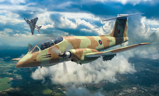 Kinetic Model Kits 48142 1:48 F.M.A. IA-58A Pucara in RAF Service.