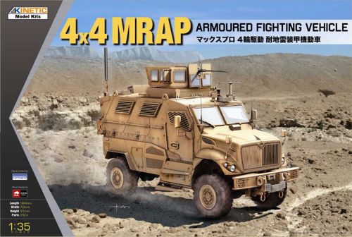 Kinetic K61011 1:35 4x4 MRAP Armoured Fighting Vehicle