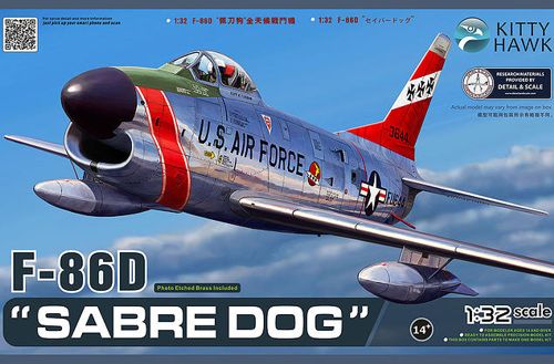 Kitty Hawk Models KH32007 1:32 North-American F-86D 'Sabre Dog'