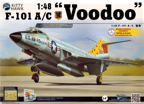 Kitty Hawk Models KH80115 1:48 McDonnell F-101A/C Voodoo