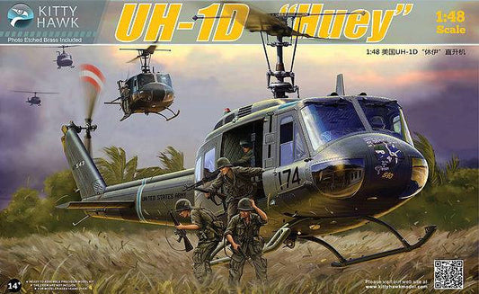 Kitty Hawk Models KH80154 1:48 Bell UH-1D 'Huey'