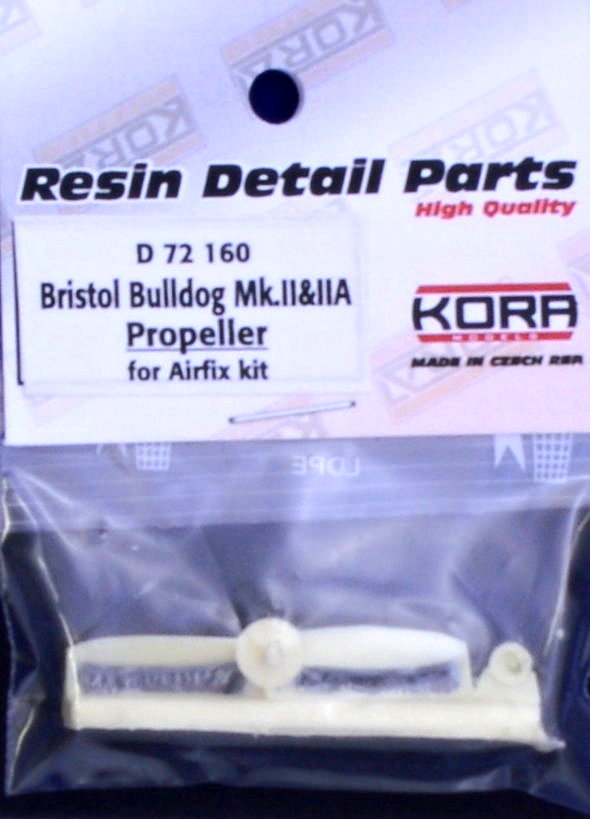 Kora D72160 1:72 Bristol Bulldog Mk.II/II.A propeller