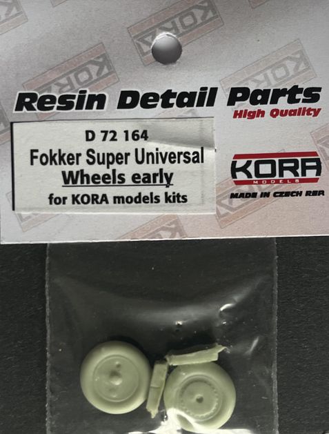 Kora D72164 1:72 Fokker Super Universal (Wheels early)