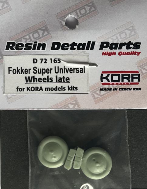 Kora D72165 1:72 Fokker Super Universal (Wheels late)