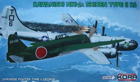 Kora K72017 1:72 Kawanishi N1K1-JA Shiden type 11 ko HI-TECH