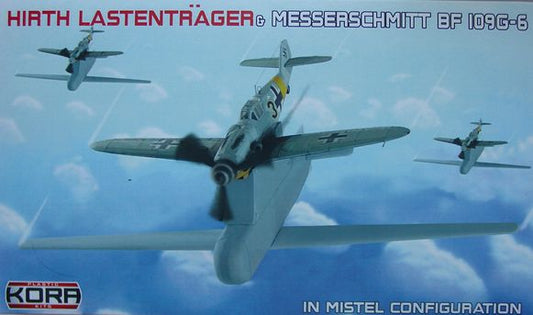 Kora K72019 1:72 Hirth Lastentrager & Messerschmitt Bf-109G-6 Mistel configuration