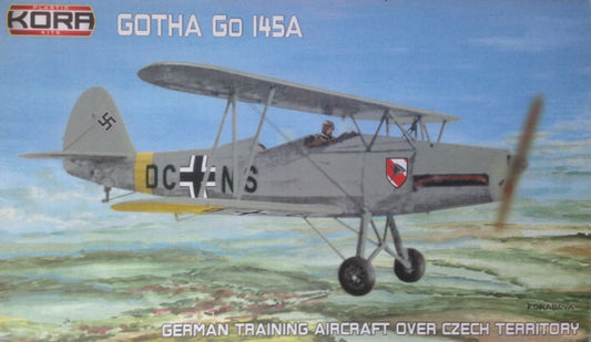Kora K72061 1:72 Gotha Go-145A German Trainer over Czech territory