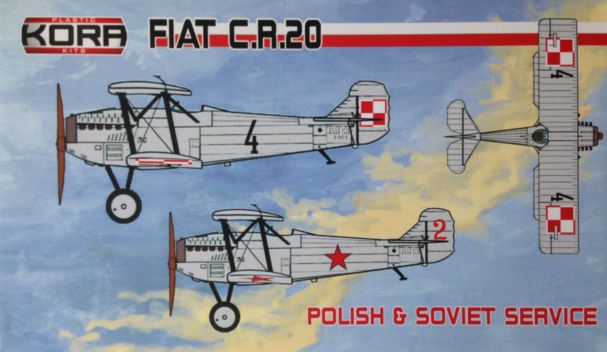 Kora K72075 1:72 Fiat CR.20 Polish or Soviet Service