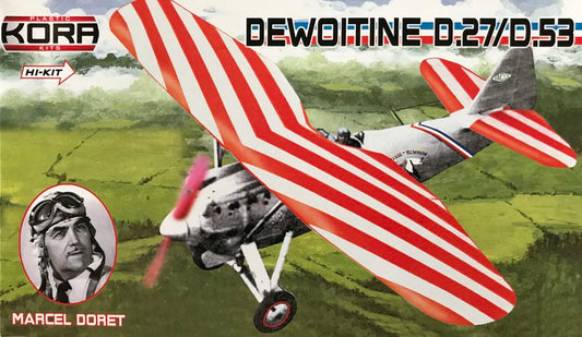Kora K72084 1:72 Dewoitine D.27/D.53 (Marcel Doret)