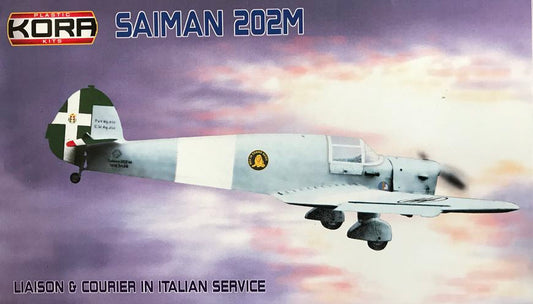 Kora K72086 1:72 Saiman 202M Liaison & Courier Italian
