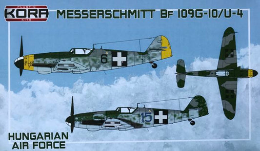 Kora K72108 1:72 Messerschmitt Bf-109G-10/U-4 Hungarian Air Force (4x camouflage schemes)