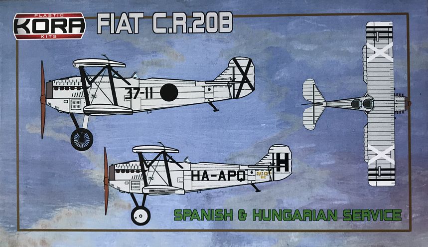 Kora K72118 1:72 Fiat Cr.20B Spanish & Hungarian service