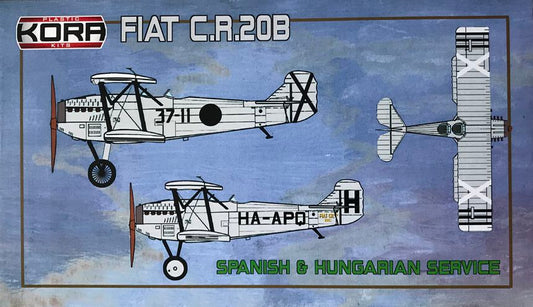 Kora K72118 1:72 Fiat Cr.20B Spanish & Hungarian service