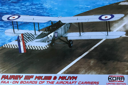 Kora K72121 1:72 Fairey IIIF Mk.IIIB/Mk.IVM FAA/Fleet Air Arm includes etched parts