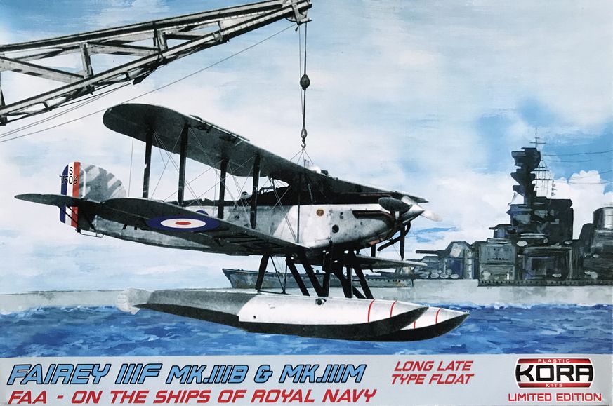 Kora K72123 1:72 Fairey IIIF Mk.IIIB & Mk.IIIM FAA long type float late