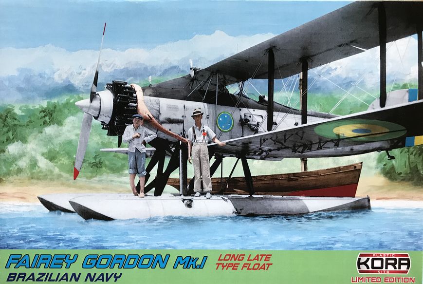 Kora K72125 1:72 Fairey Gordon Mk.I Brazilian NAVY -long type float late