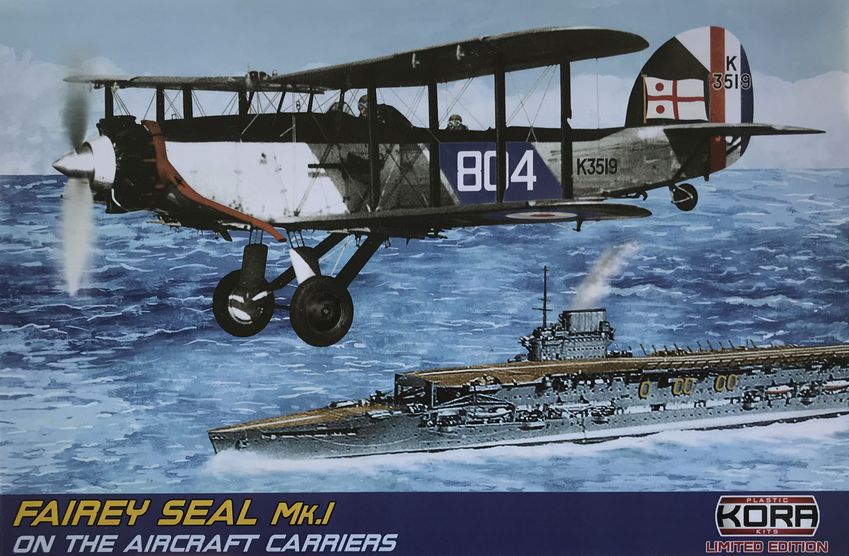 Kora K72131 1:72 Fairey Seal Mk.I on the Aircraft Carriers